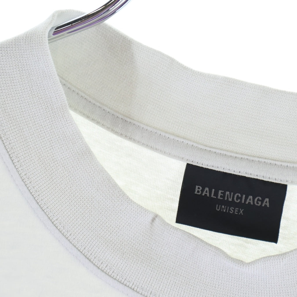 BALENCIAGA(バレンシアガ) フライトシール 半袖Tシャツ カットソー ライトブルー #XXS 764235 レディース