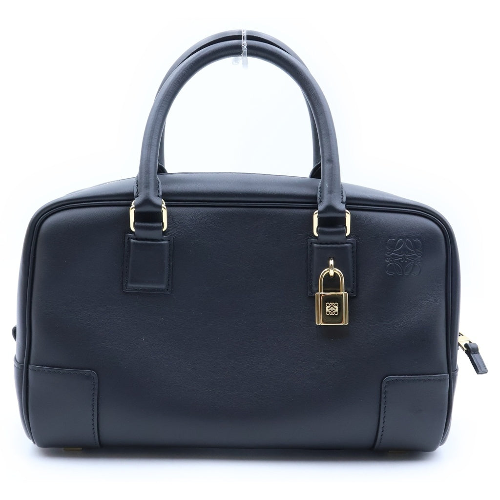 LOEWE(ロエベ) アマソナ23 ハンドバッグ 2way ショルダー レザー ブラック レディース