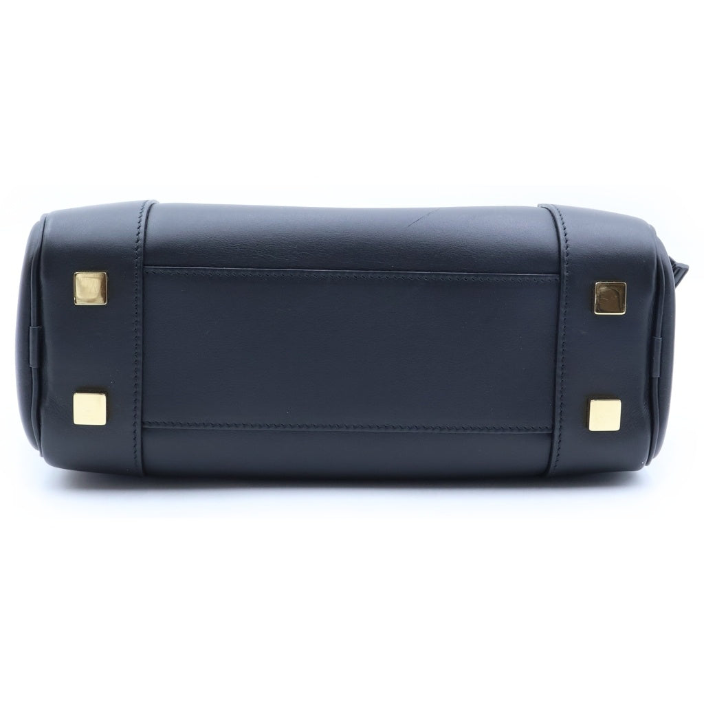 LOEWE(ロエベ) アマソナ23 ハンドバッグ 2way ショルダー レザー ブラック レディース