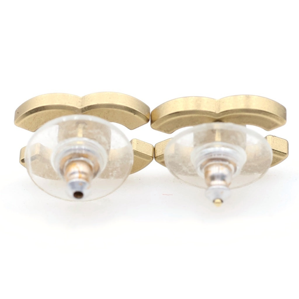 CHANEL(シャネル) ココマーク ピアス ラインストーン GP メッキ ゴールド A21C レディース