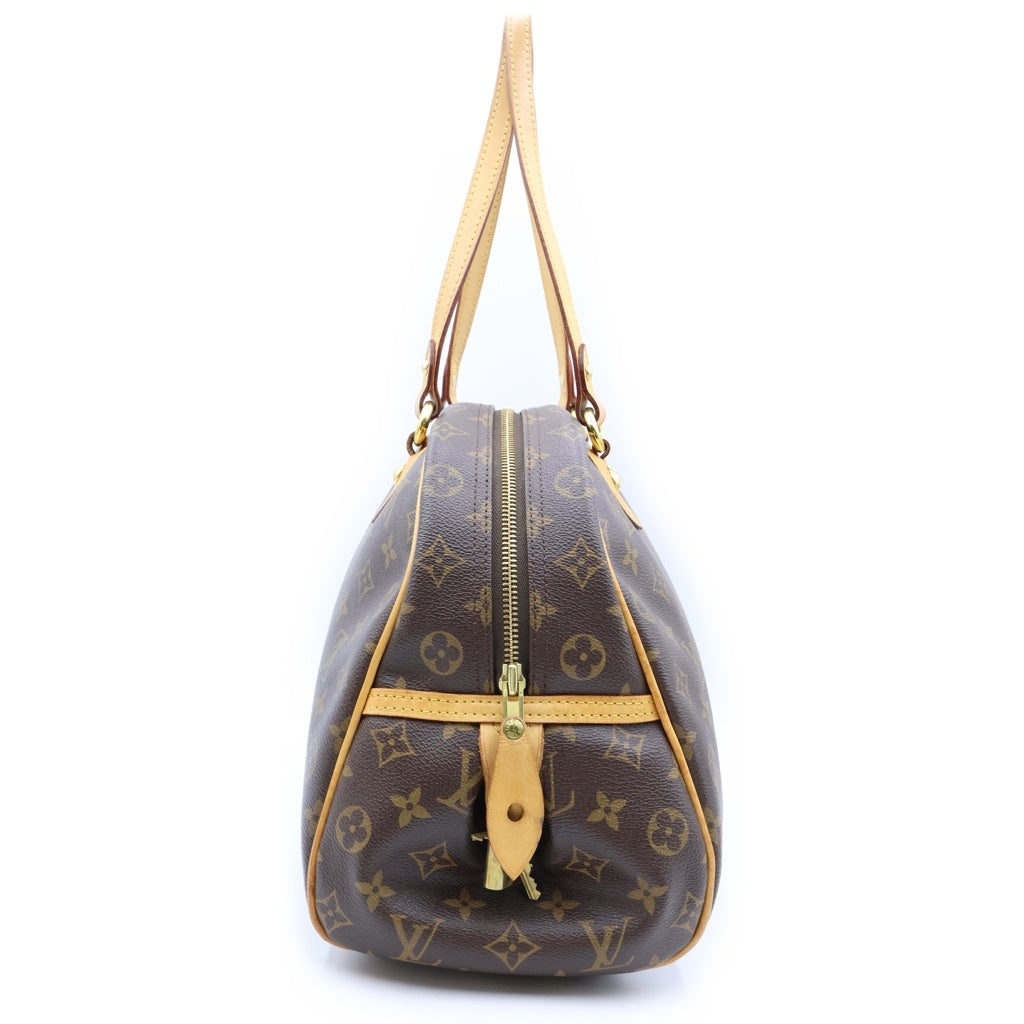 LOUIS VUITTON(ルイヴィトン) モントグレイユGM ショルダーバッグ ボストンバッグ PVCレザー ブラウン M95566 レディース