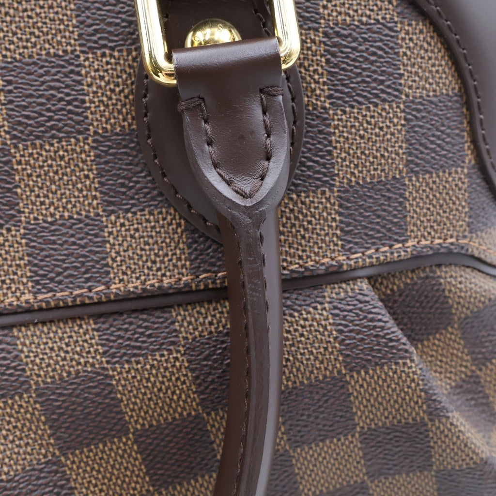 LOUIS VUITTON(ルイヴィトン) トレヴィPM ハンドバッグ 2way ショルダー ダミエキャンバス PVCレザー ブラウン N51997 レディース