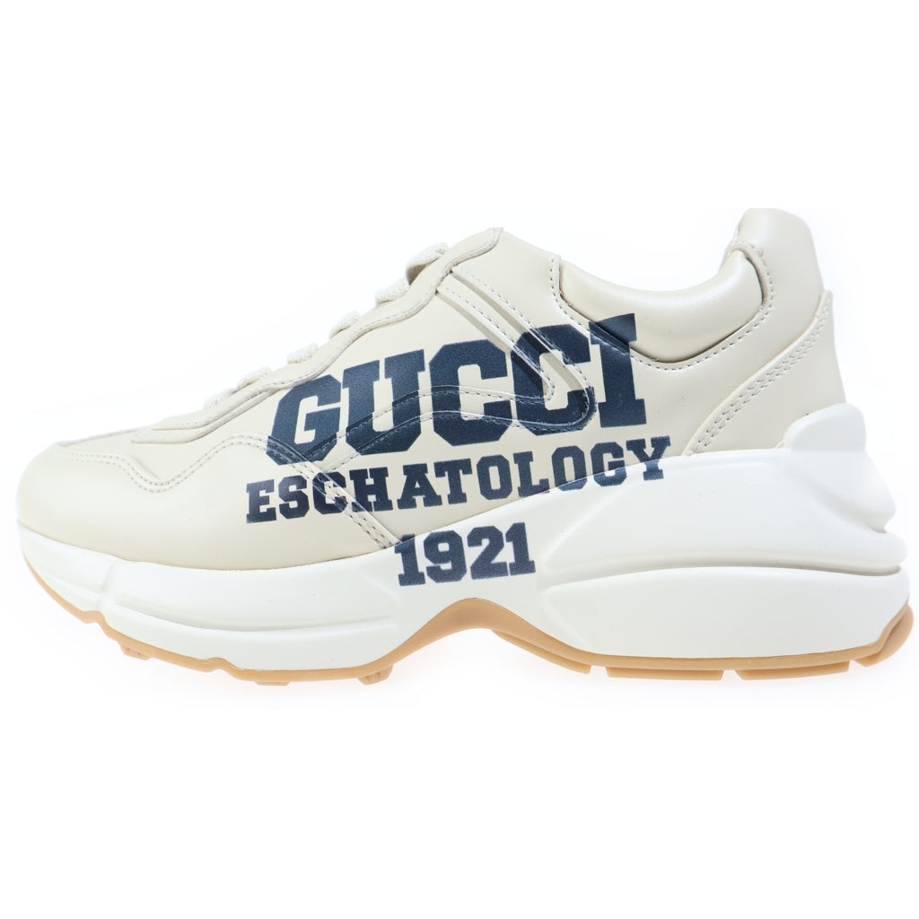 GUCCI(グッチ) ライトン 25ロゴ ローカットスニーカー アイボリー 靴 レディース