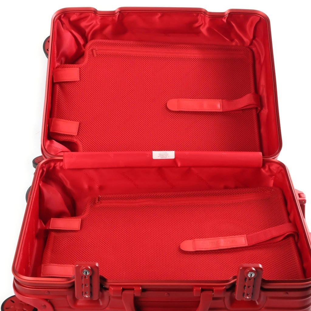 SUPREME(シュプリーム) 18SS ×RIMOWA Topas Multiwheel 45L リモワ トパーズ マルチウィール キャリーケース スーツケース レッド