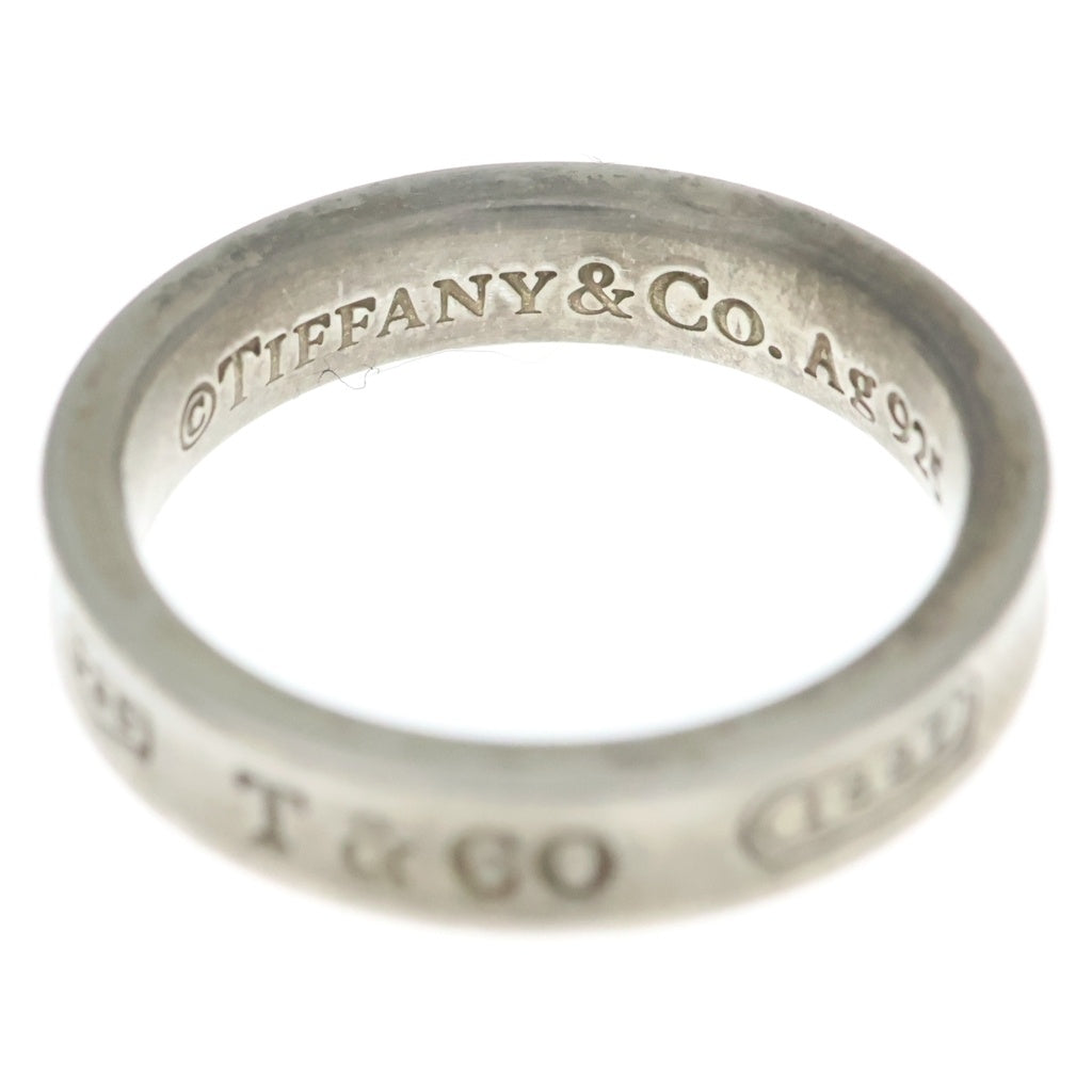 TIFFANY & Co.(ティファニー) 1837 ナロー リング シルバー Ag925 #9