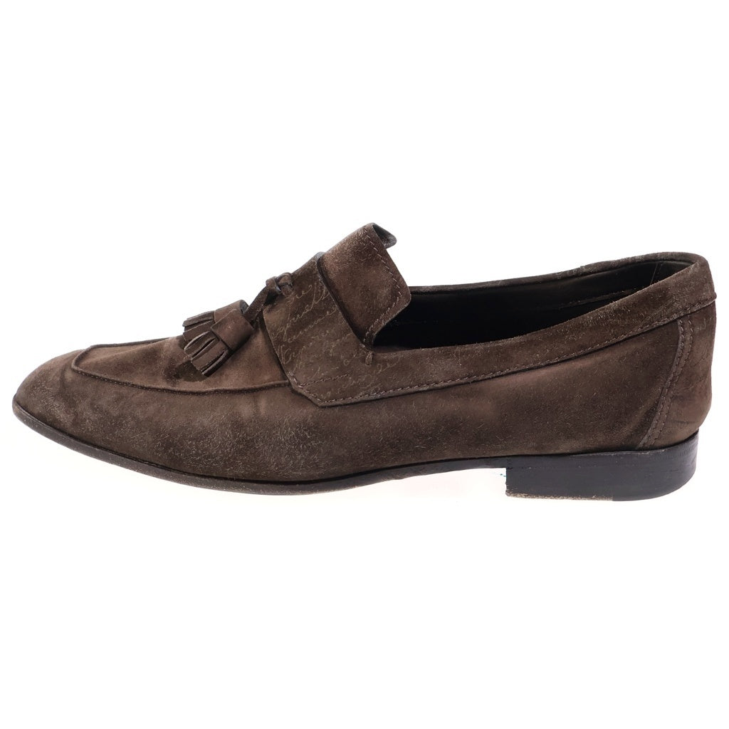 Berluti(ベルルッティ) ロレンツォ ローファー ブラウン スエード 革靴