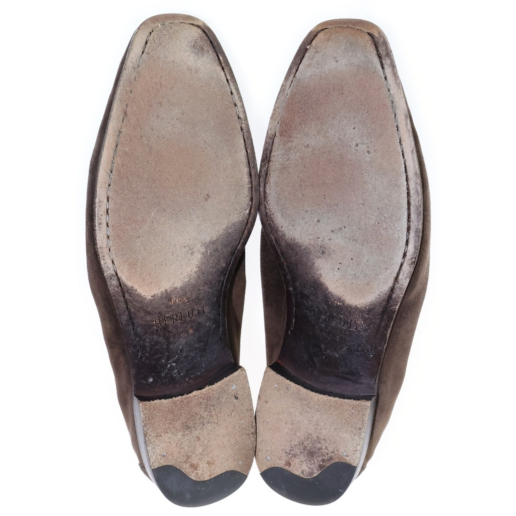 Berluti(ベルルッティ) ロレンツォ ローファー ブラウン スエード 革靴