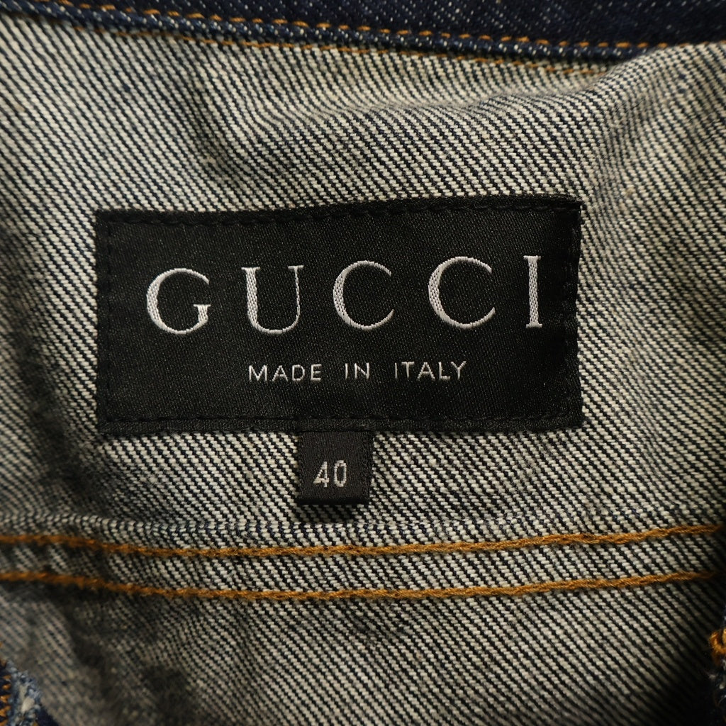 GUCCI(グッチ) デニムジャケット インディゴブルー 207-1027-7143 レディース