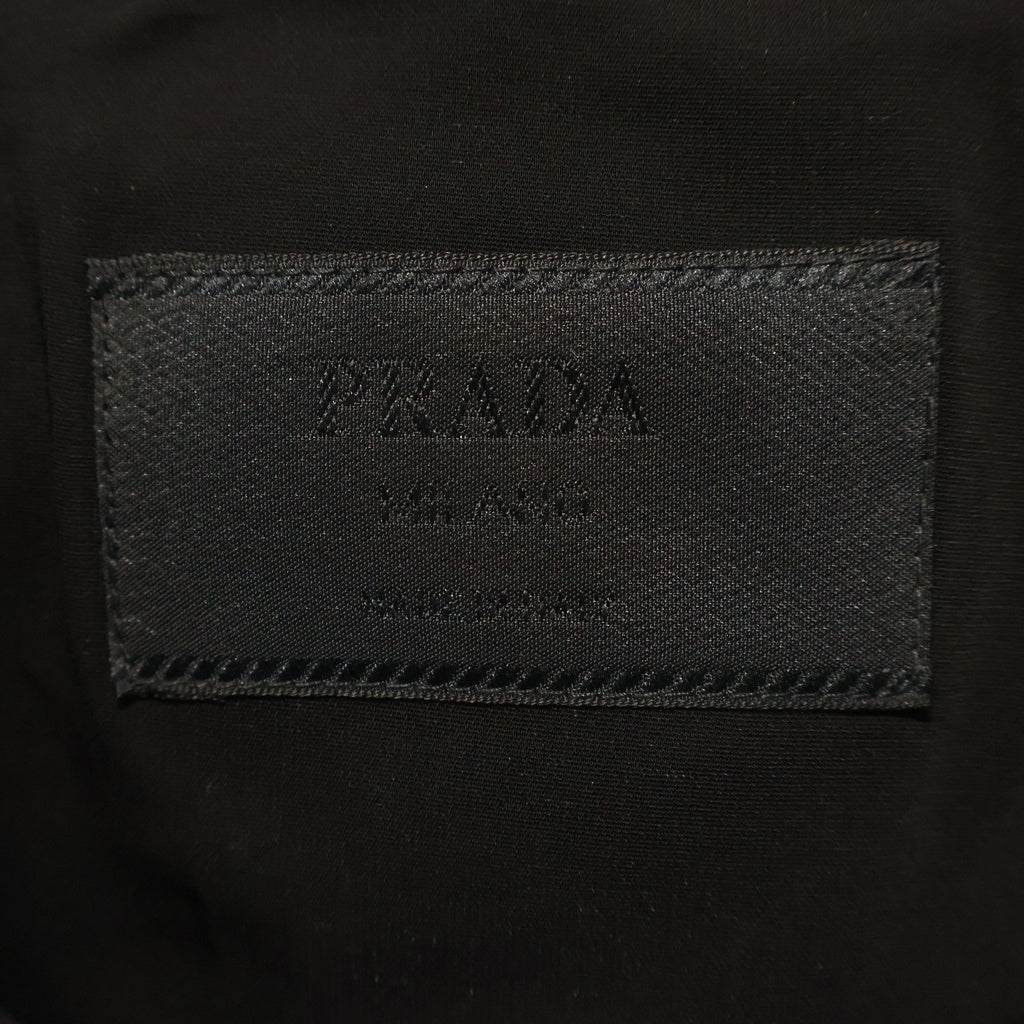 PRADA(プラダ) ナイロン ベスト ポケット ブラック レディース