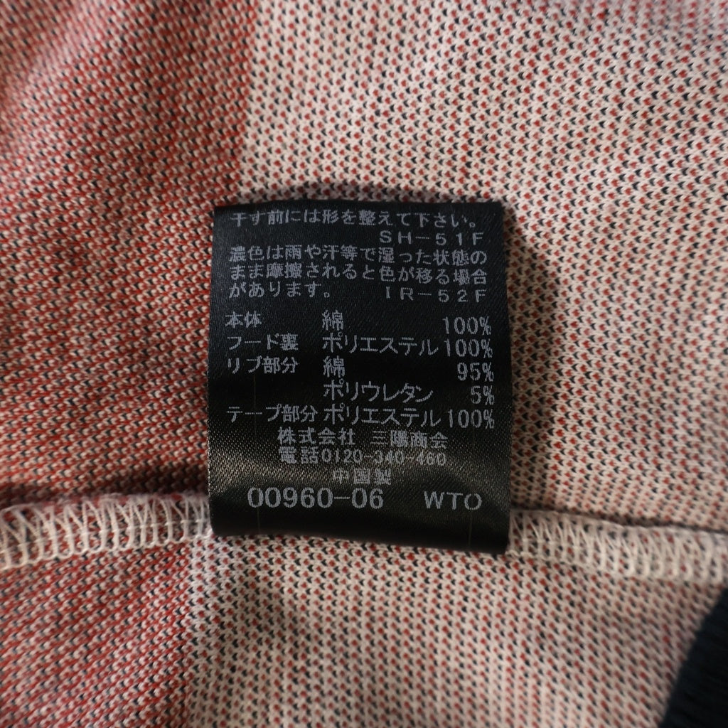 BLACK LABEL CRESTBRIDGE(ブラックレーベルクレストブリッジ) チェック柄 ジップアップフーディー パーカー マルチカラー コットン