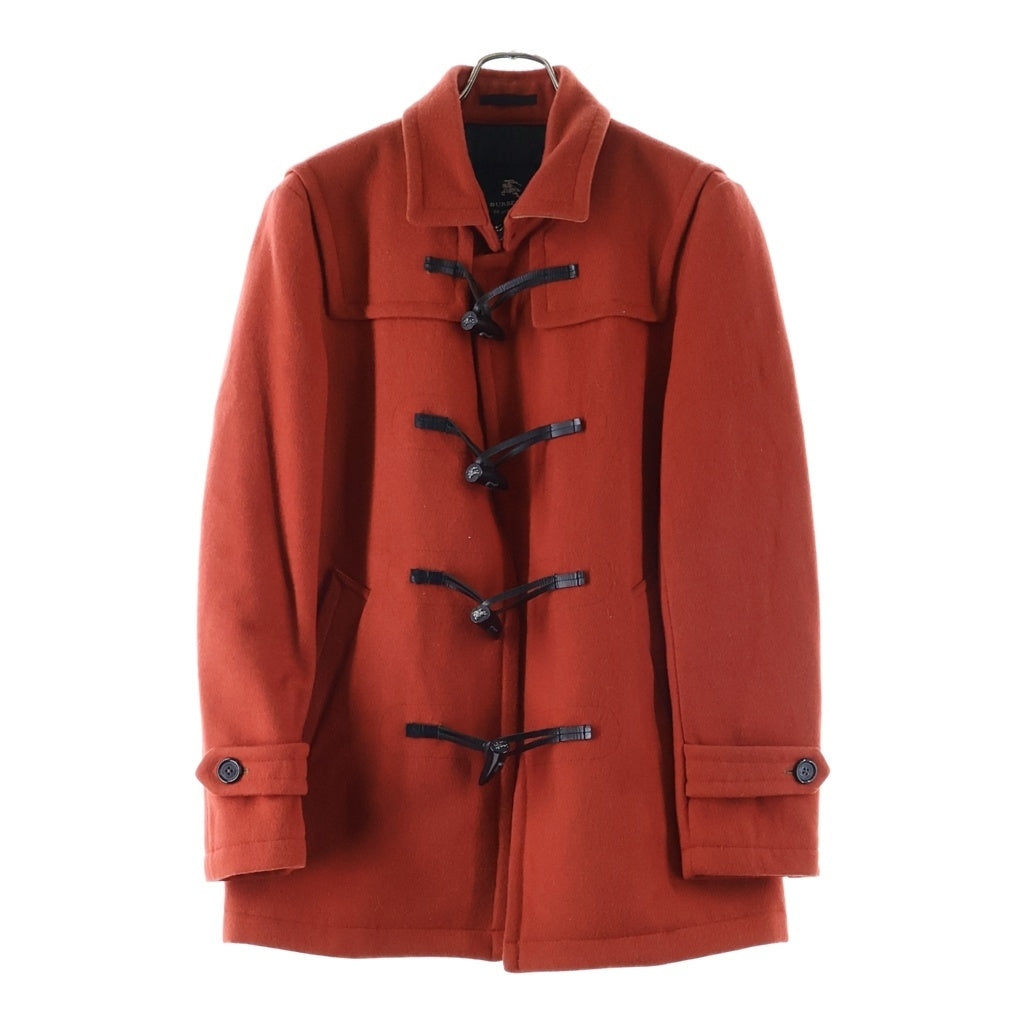 BURBERRY BLACK LABEL(バーバリー ブラックレーベル) ダッフルコート 中綿 レッド ウール