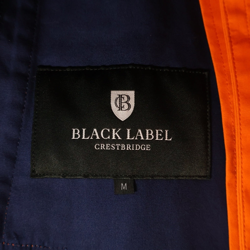 BLACK LABEL CRESTBRIDGE(ブラックレーベルクレストブリッジ) トレンチコート ステンカラー オレンジ コットン