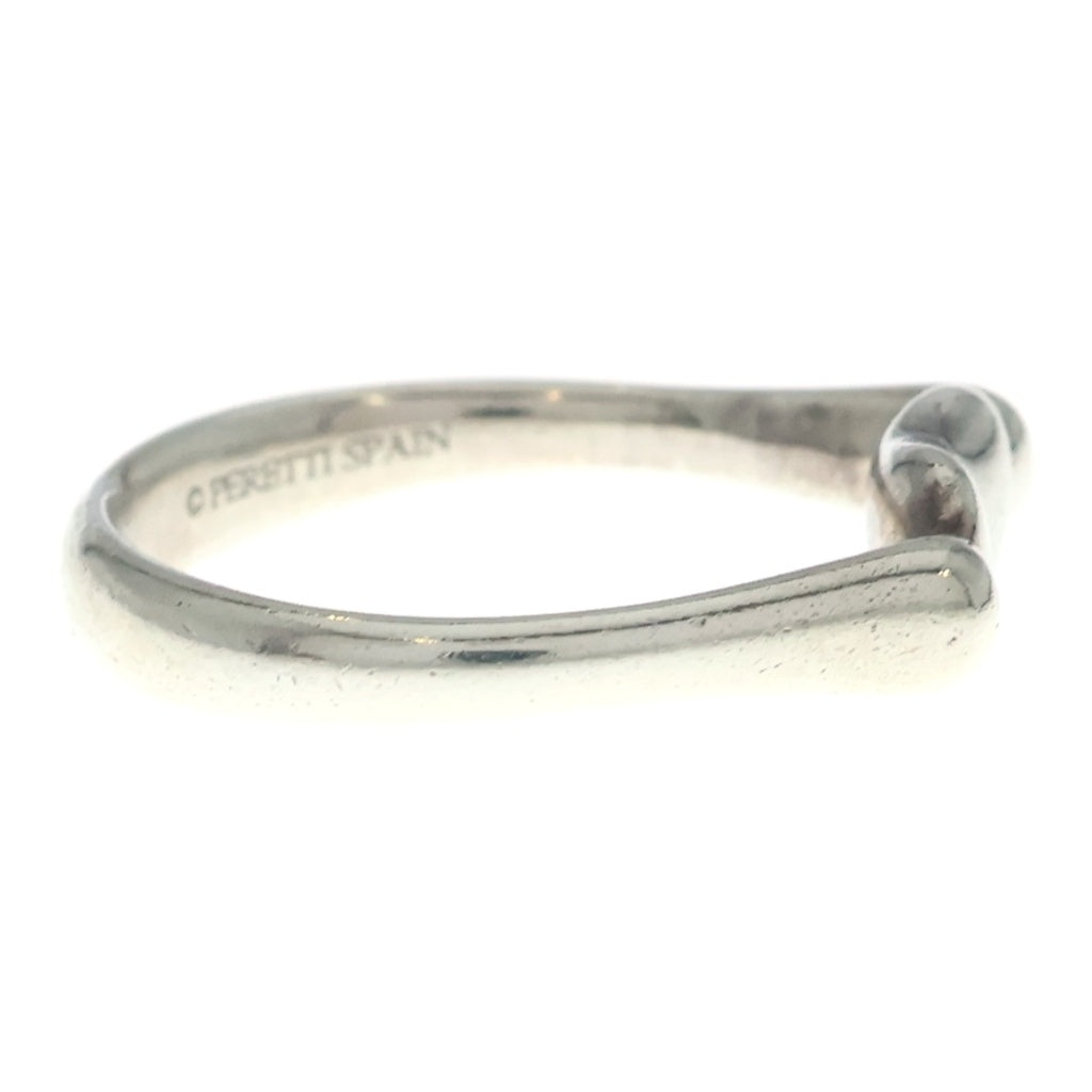 TIFFANY & Co.(ティファニー) エルサ ペレッティ ビーンリング シルバー SV925 #10 レディース
