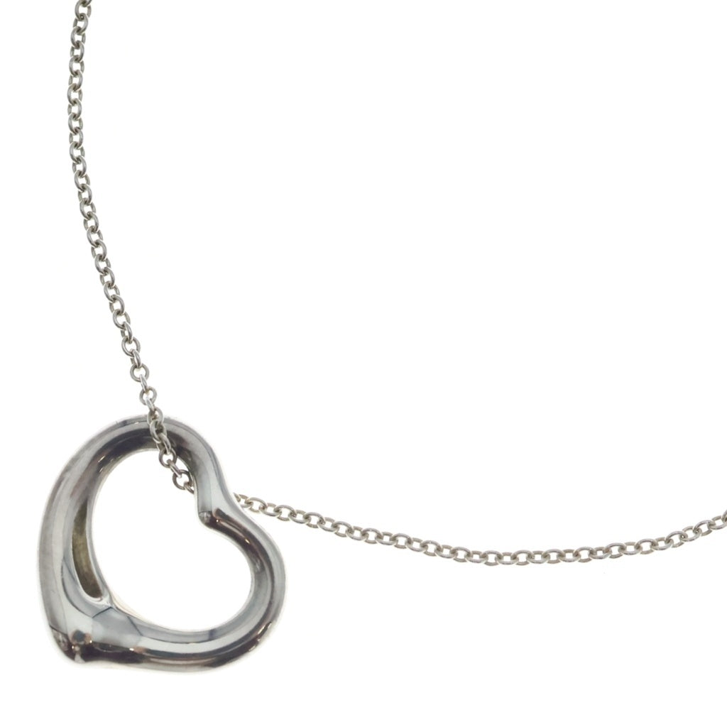 TIFFANY & Co.(ティファニー) オープンハート ネックレス ペンダント チェーン シルバー SV925 レディース