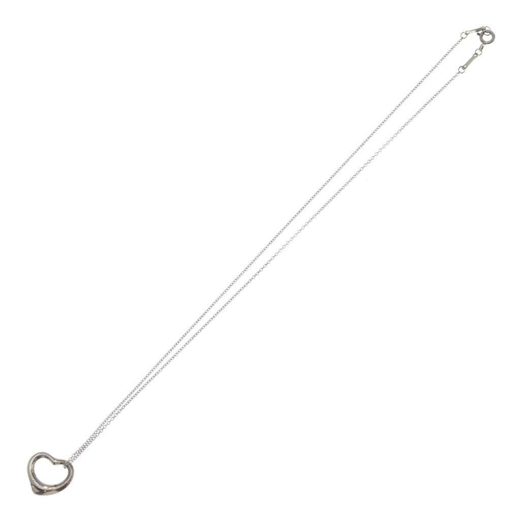 TIFFANY & Co.(ティファニー) オープンハート ネックレス ペンダント チェーン シルバー SV925 レディース