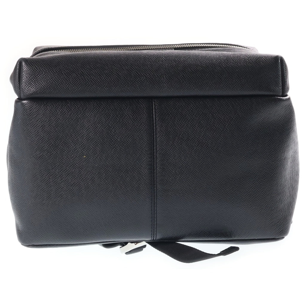 LOUIS VUITTON(ルイヴィトン) タイガ ディスカバリー リュックサック バックパック ブラック ノワール レザー M33450 シルバー金具 レディース