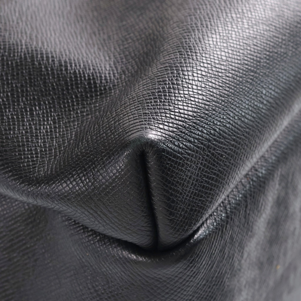 LOUIS VUITTON(ルイヴィトン) タイガ ディスカバリー リュックサック バックパック ブラック ノワール レザー M33450 シルバー金具 レディース