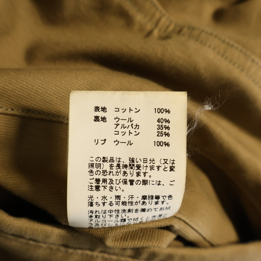 Buzz Rickson's(バズリクソンズ) N-1デッキジャケット アウター 裏地 ボア コットン カーキ BR12031
