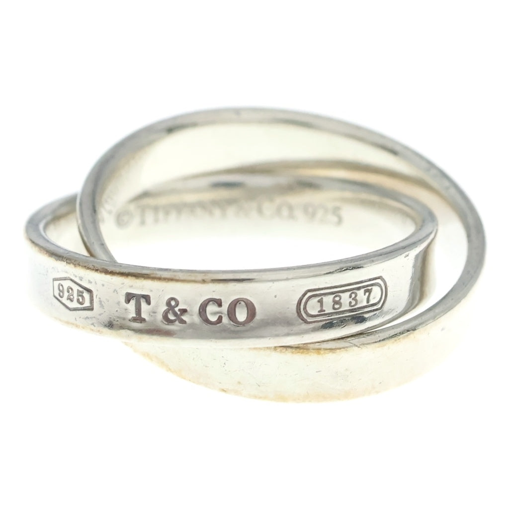 TIFFANY & Co.(ティファニー) 1837 インターロッキングサークル リング シルバー 925 #11 レディース