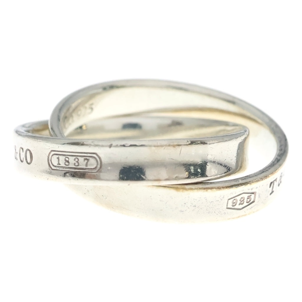 TIFFANY & Co.(ティファニー) 1837 インターロッキングサークル リング シルバー 925 #11 レディース
