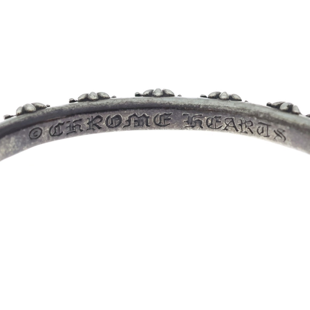 CHROME HEARTS(クロムハーツ) BANGLE CROSS クロスバンドバングル ブレスレット シルバー BCA124