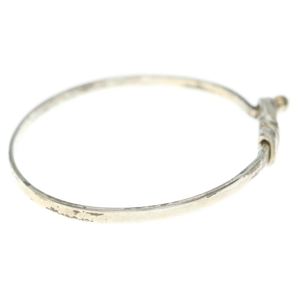 TIFFANY & Co.(ティファニー) フック&アイ ノット バングル SV925 Au750シルバー×ゴールド レディース