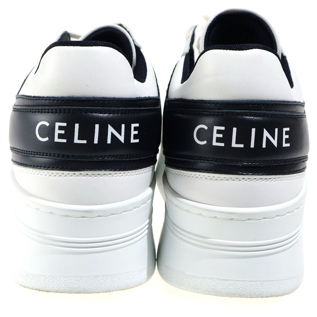 CELINE(セリーヌ) ブロック 厚底スニーカーシューズ ホワイト #39
