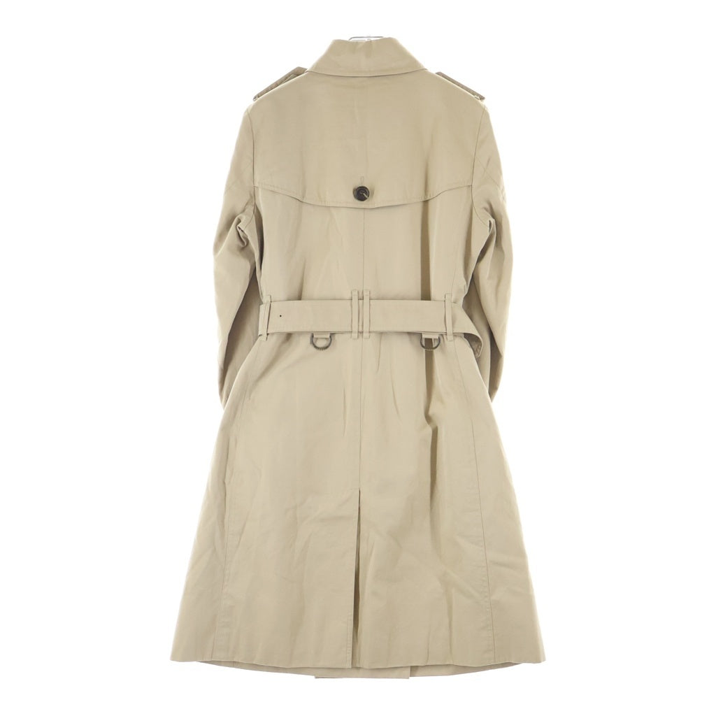 BURBERRY(バーバリー) ダブルトレンチロングコート ベージュ レディース