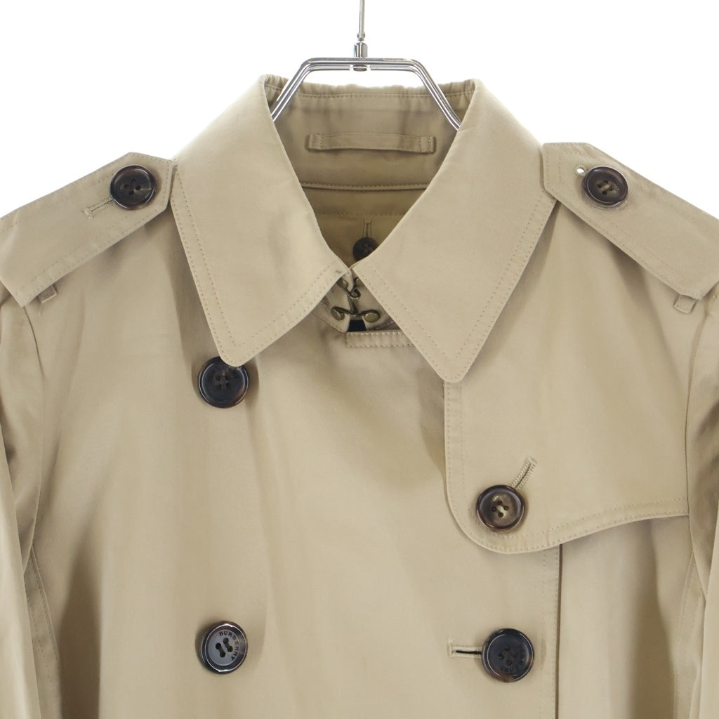 BURBERRY(バーバリー) ダブルトレンチロングコート ベージュ レディース