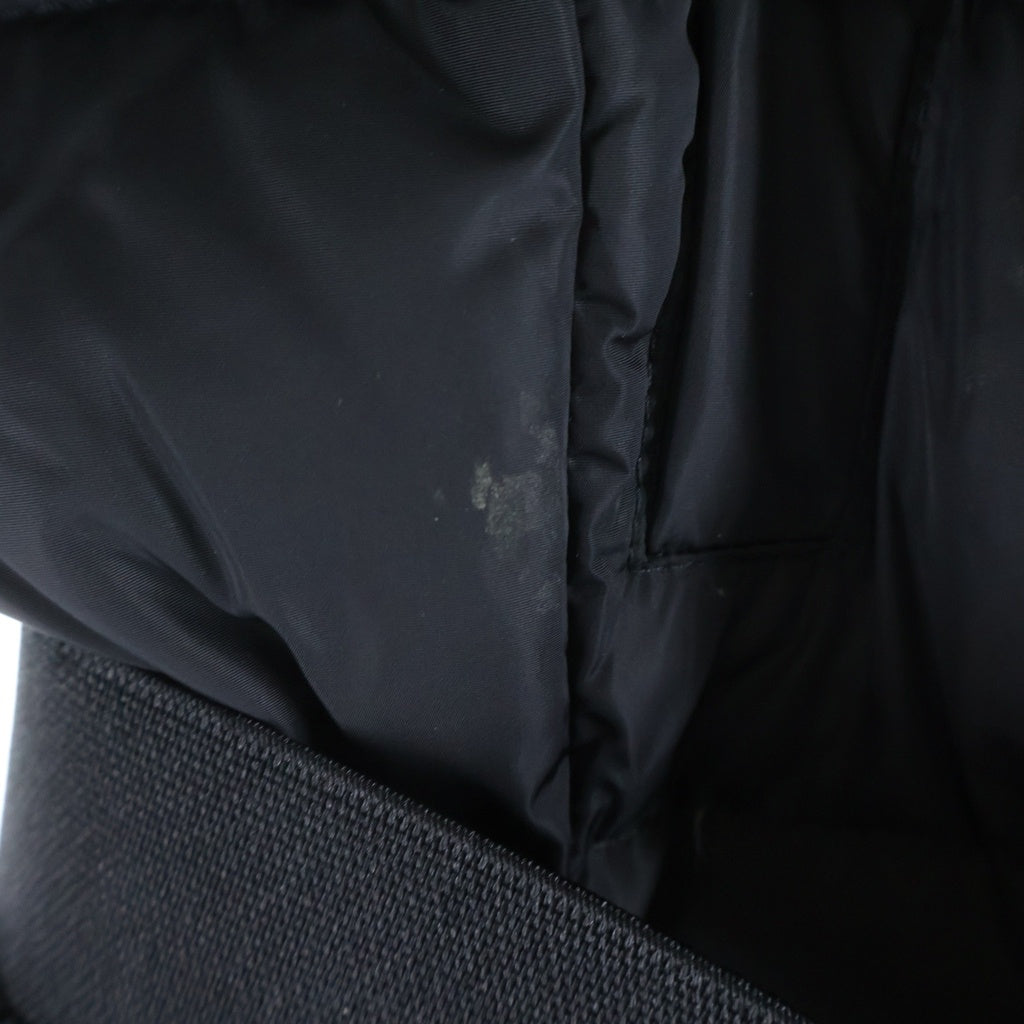 MONCLER(モンクレール) GENEVRIER ジュヌヴリエ ファー付きフーデッドジップアップ ダウンコート ブラック 32093499172568065 レディース