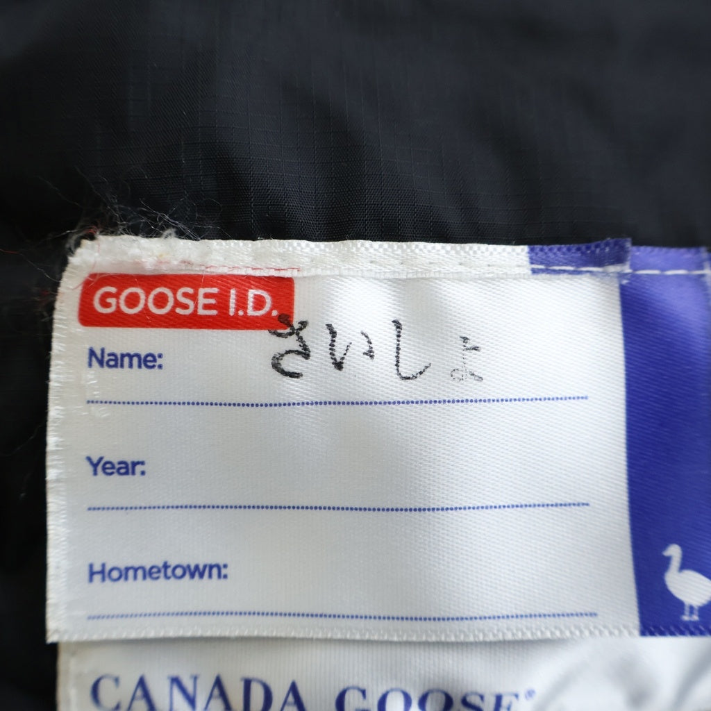 CANADA GOOSE(カナダグース) SHERWOOD HOODY シャーウッドフーディ ダウンジャケット キッズ ブラック