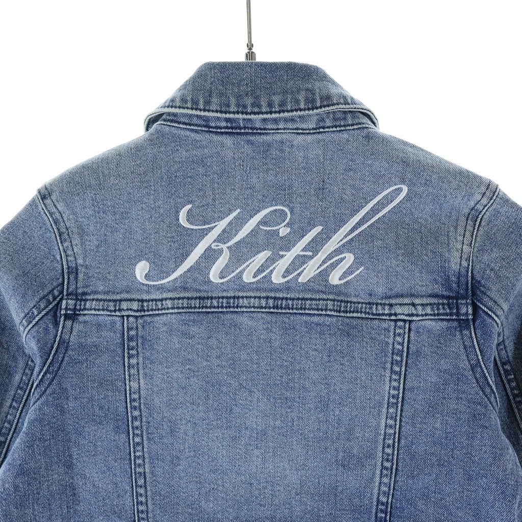 KITH(キス) Kith Kids Classic Denim Jacket キッズ クラシック デニム ジャケット ブルー KHK010050
