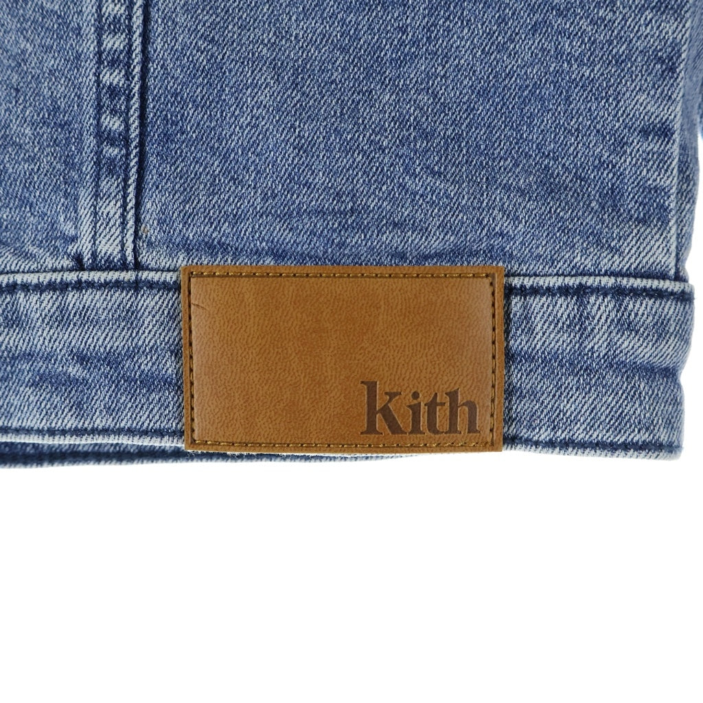 KITH(キス) Kith Kids Classic Denim Jacket キッズ クラシック デニム ジャケット ブルー KHK010050
