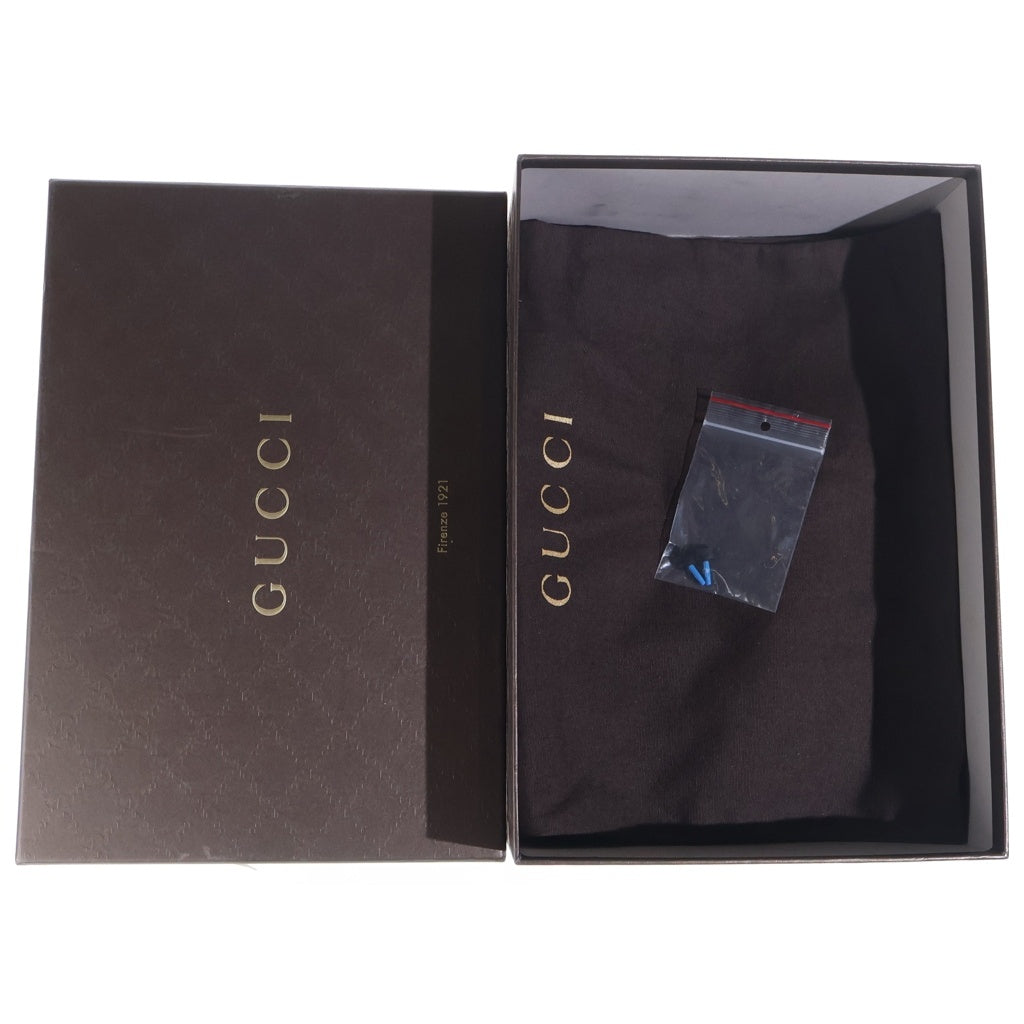 GUCCI(グッチ) スエード ハイヒールパンプス ブラック 269703 レディース