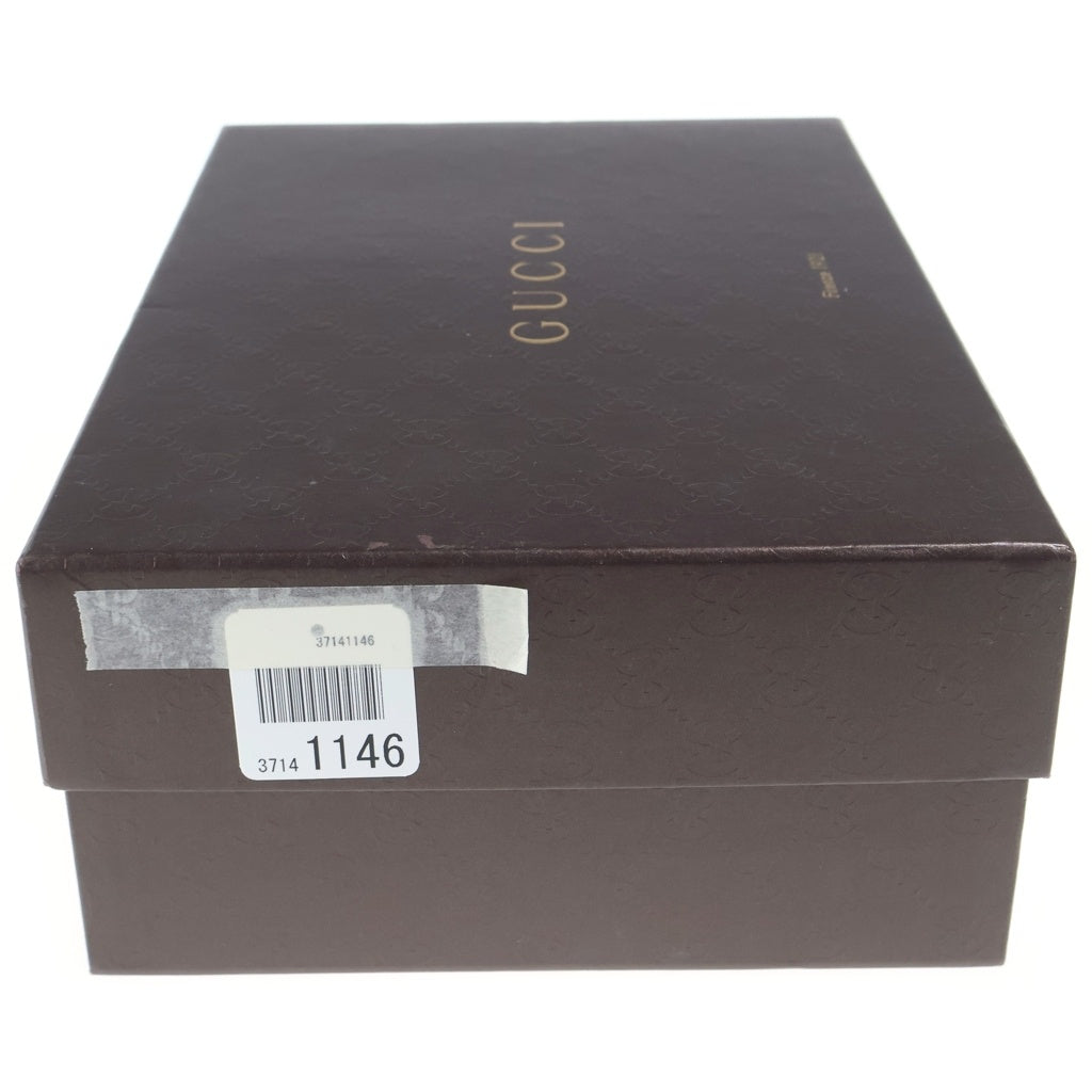 GUCCI(グッチ) スエード ハイヒールパンプス ブラック 269703 レディース