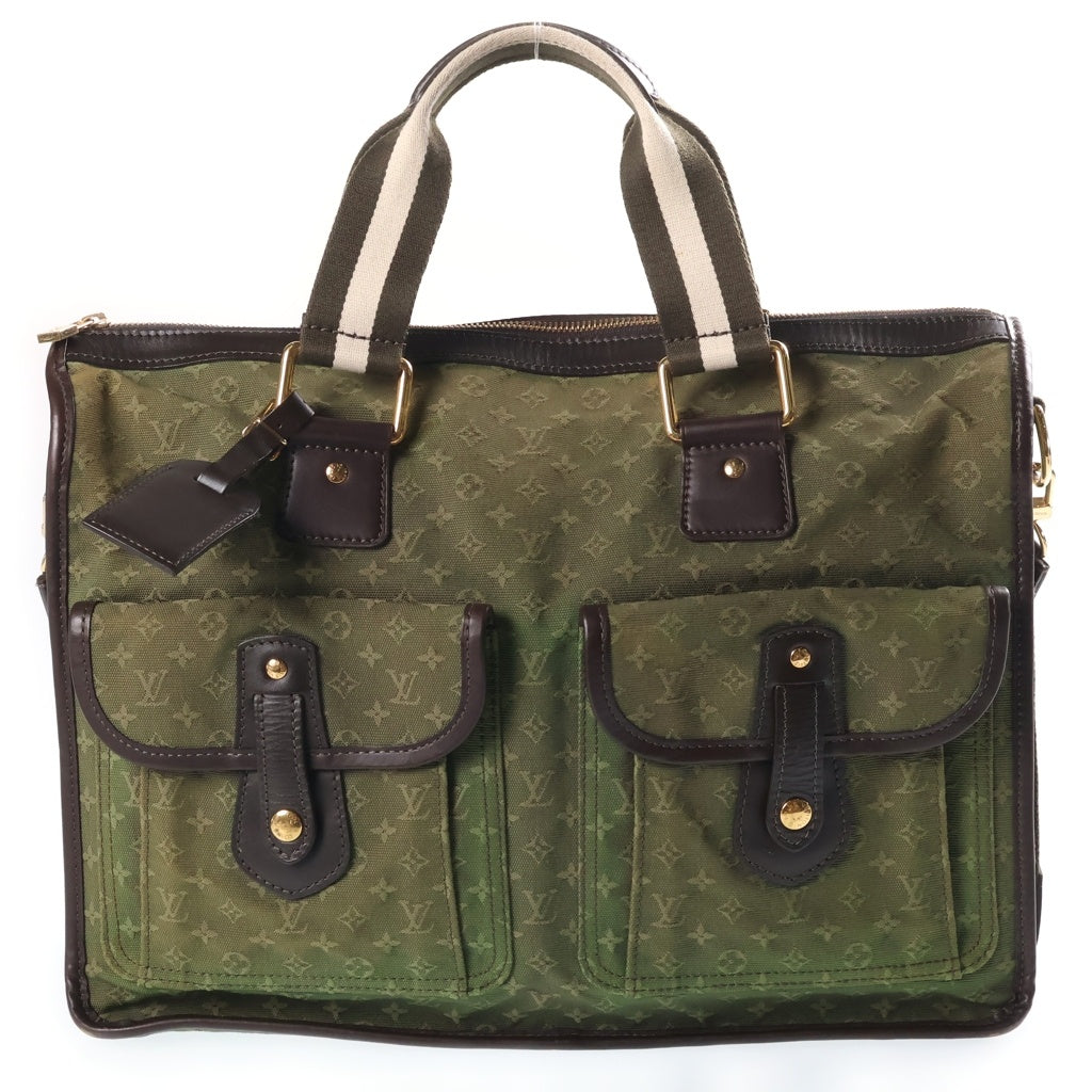 LOUIS VUITTON(ルイヴィトン) モノグラムミニ サック マリーケイト 2WAY ショルダーバッグ キャンバス グリーン M42342