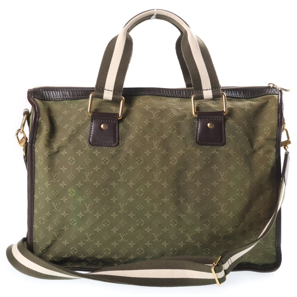 LOUIS VUITTON(ルイヴィトン) モノグラムミニ サック マリーケイト 2WAY ショルダーバッグ キャンバス グリーン M42342