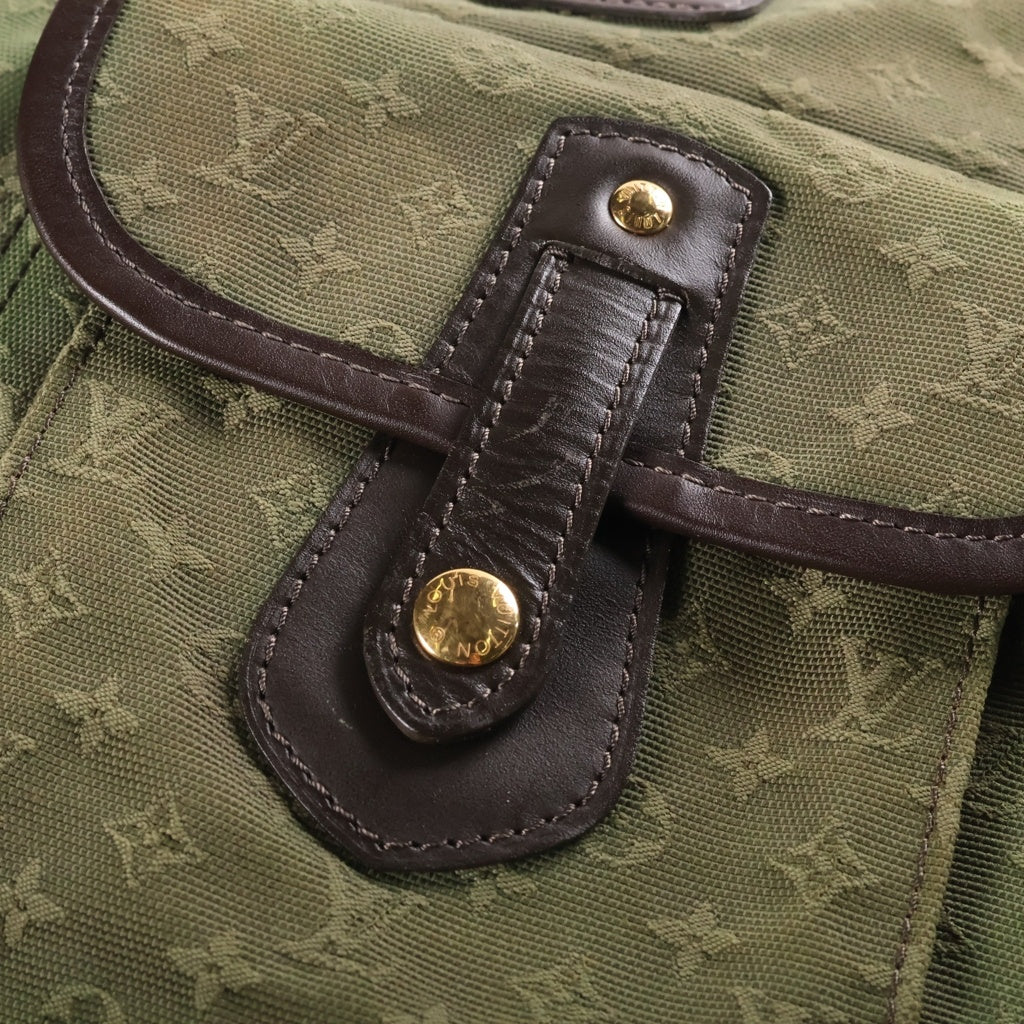 LOUIS VUITTON(ルイヴィトン) モノグラムミニ サック マリーケイト 2WAY ショルダーバッグ キャンバス グリーン M42342