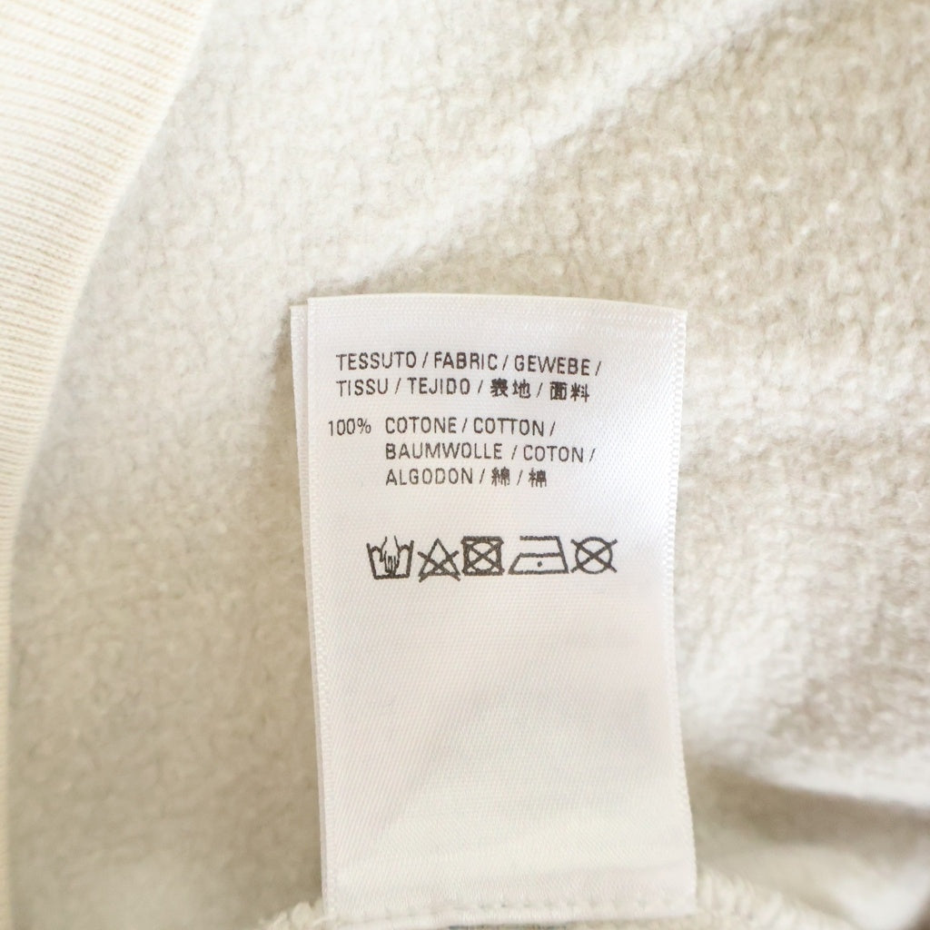 BALENCIAGA(バレンシアガ) Medium Fit Hoodie バックプリントロゴ ミディアムフィットフーディー パーカー ベージュ 600583 TJVA8