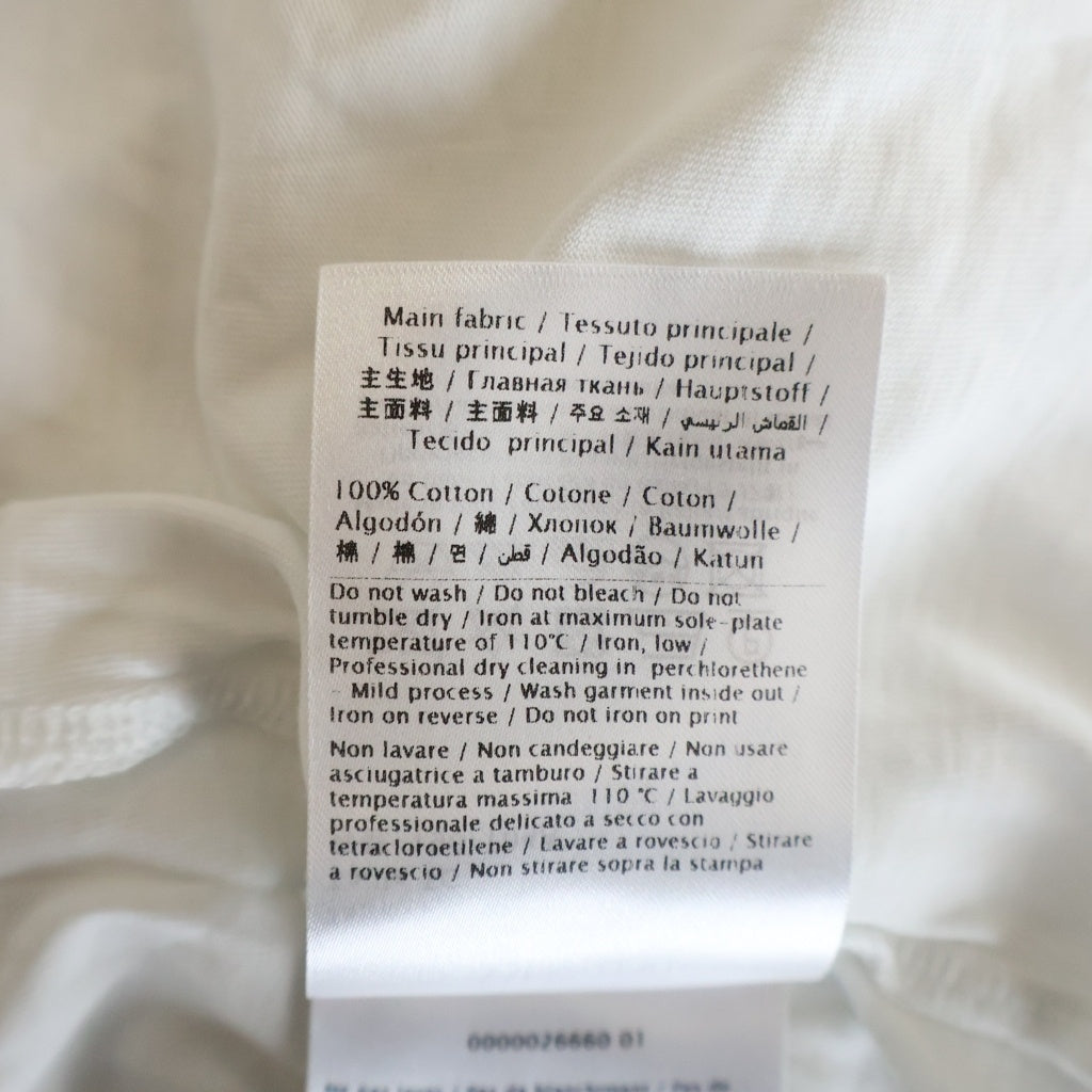 VALENTINO(ヴァレンティノ) 21AW FLOWER PATCH TEE フラワーロゴパッチ 半袖Tシャツ カットソー ホワイト WV3MG10V7GJ レディース