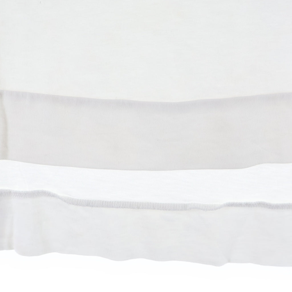 STELLA McCARTNEY(ステラマッカートニー) ゴールド ロゴプリント 半袖Tシャツ カットソー コットン ホワイト 593857 SNW19 レディース