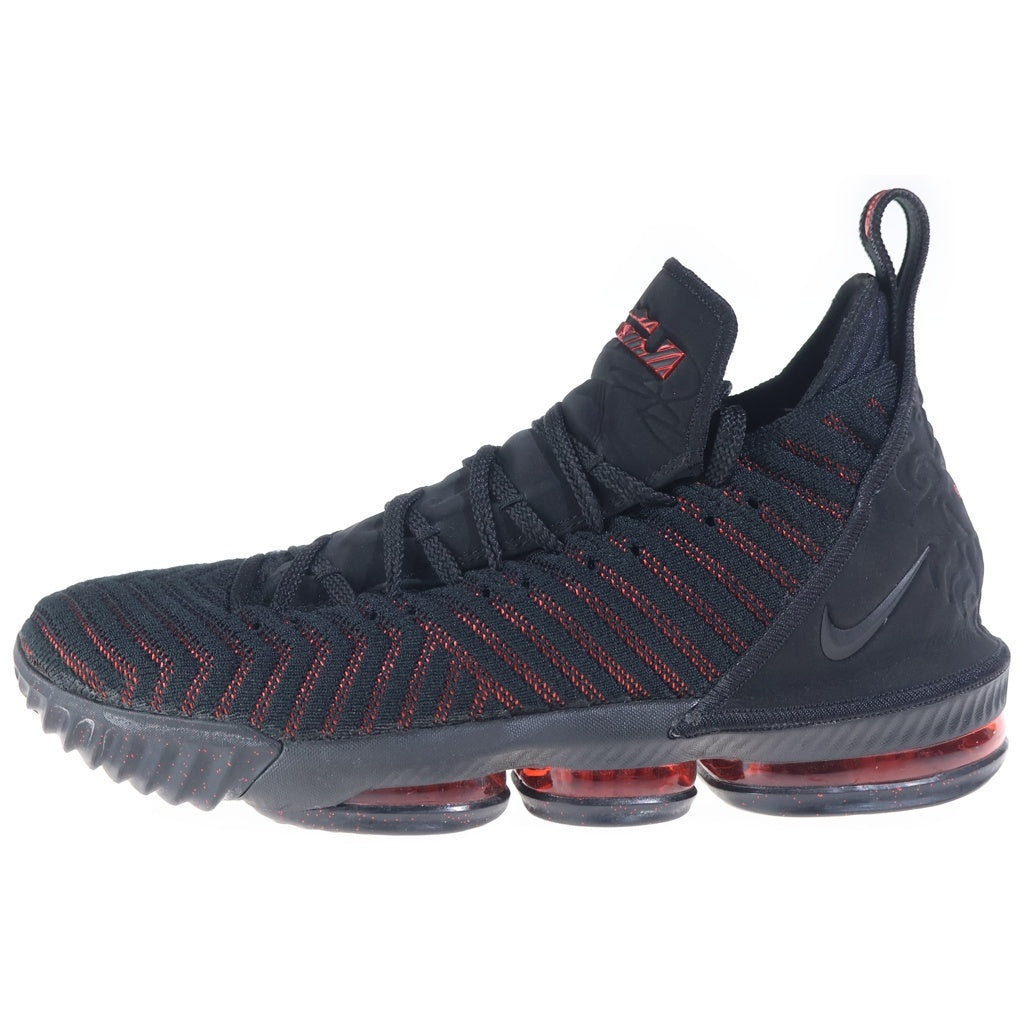 NIKE(ナイキ) Lebron 16 Fresh Bred レブロン16 フレッシュブレッド ハイカットスニーカー ブラック×レッド #US9.5/27.5cm A02588-002