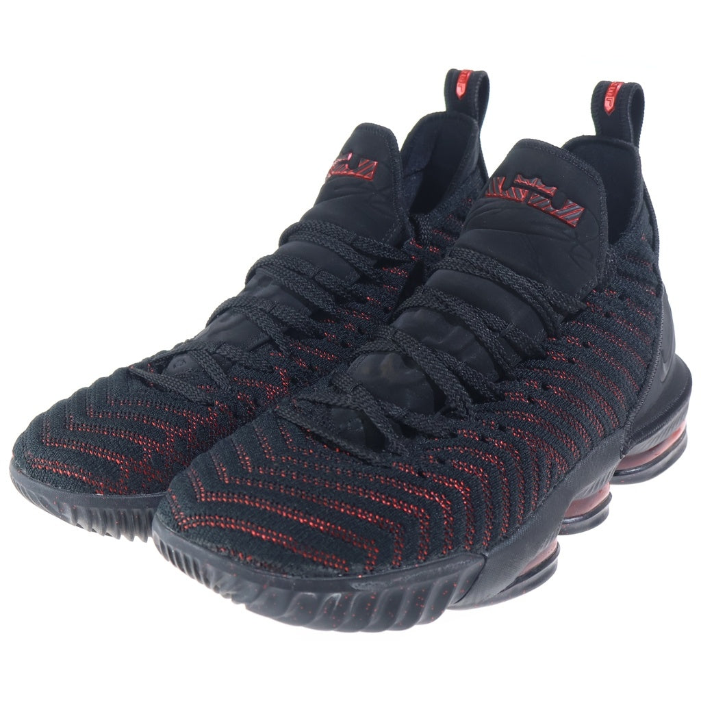 NIKE(ナイキ) Lebron 16 Fresh Bred レブロン16 フレッシュブレッド ハイカットスニーカー ブラック×レッド #US9.5/27.5cm A02588-002
