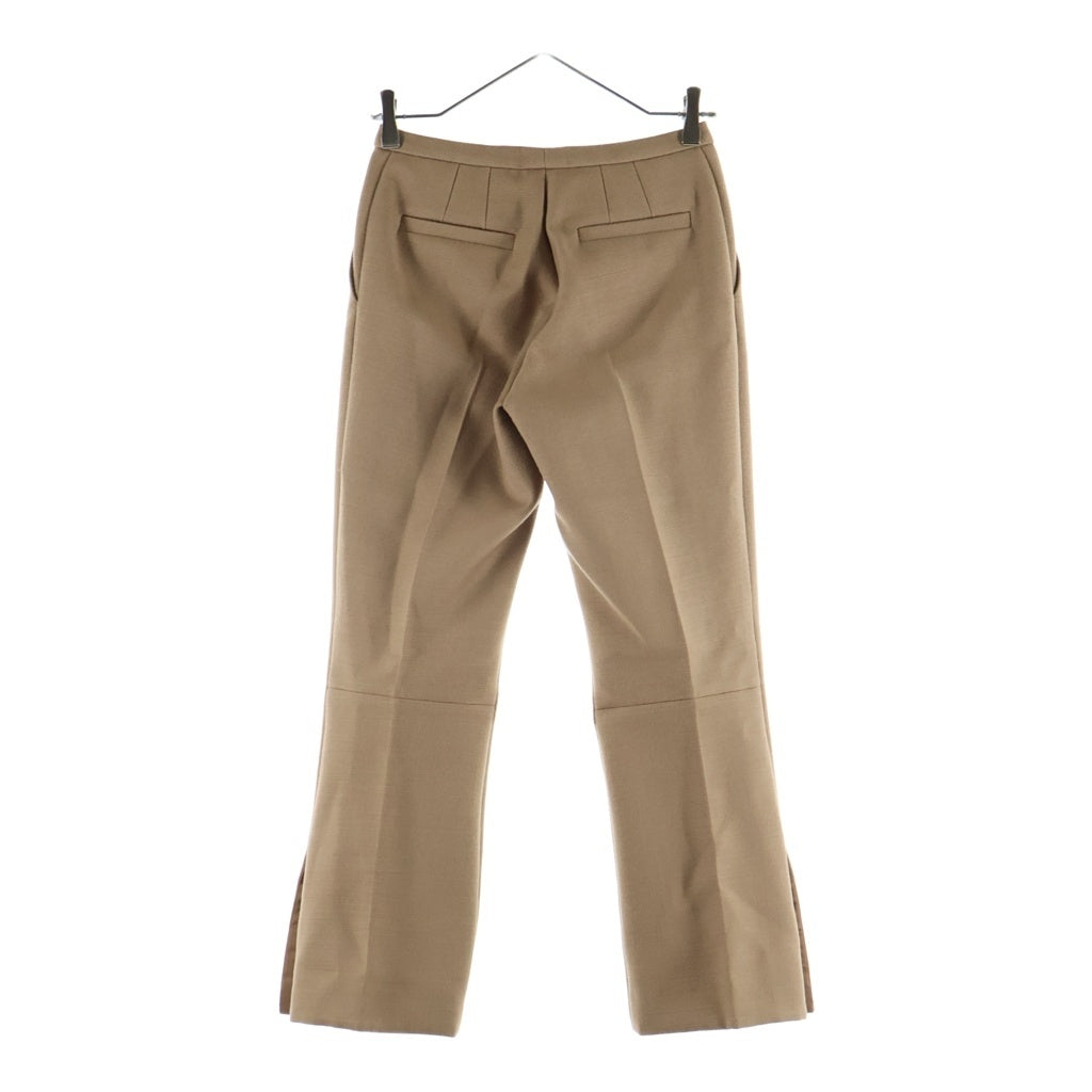 LOUIS VUITTON(ルイヴィトン) スラックス パンツ ビジュー付き ウール ブラウン RW122B F2PA44UAT レディース