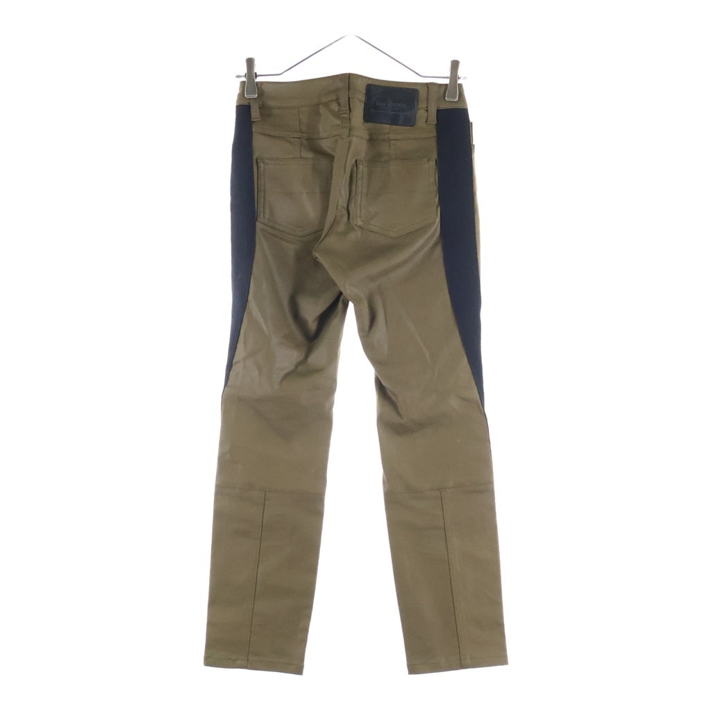 LOUIS VUITTON(ルイヴィトン) パンツ レザー コットン カーキ RW132W F4PA15DDB レディース