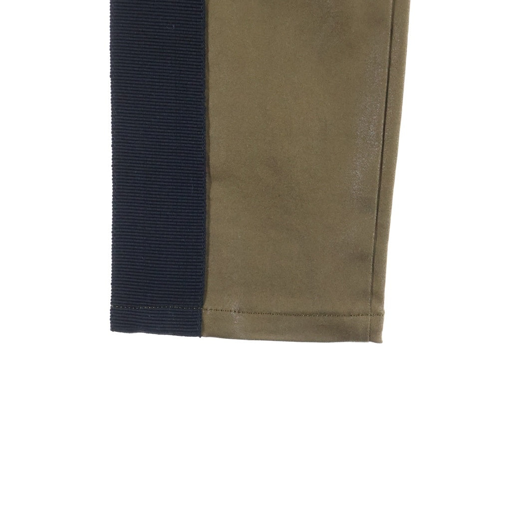 LOUIS VUITTON(ルイヴィトン) パンツ レザー コットン カーキ RW132W F4PA15DDB レディース