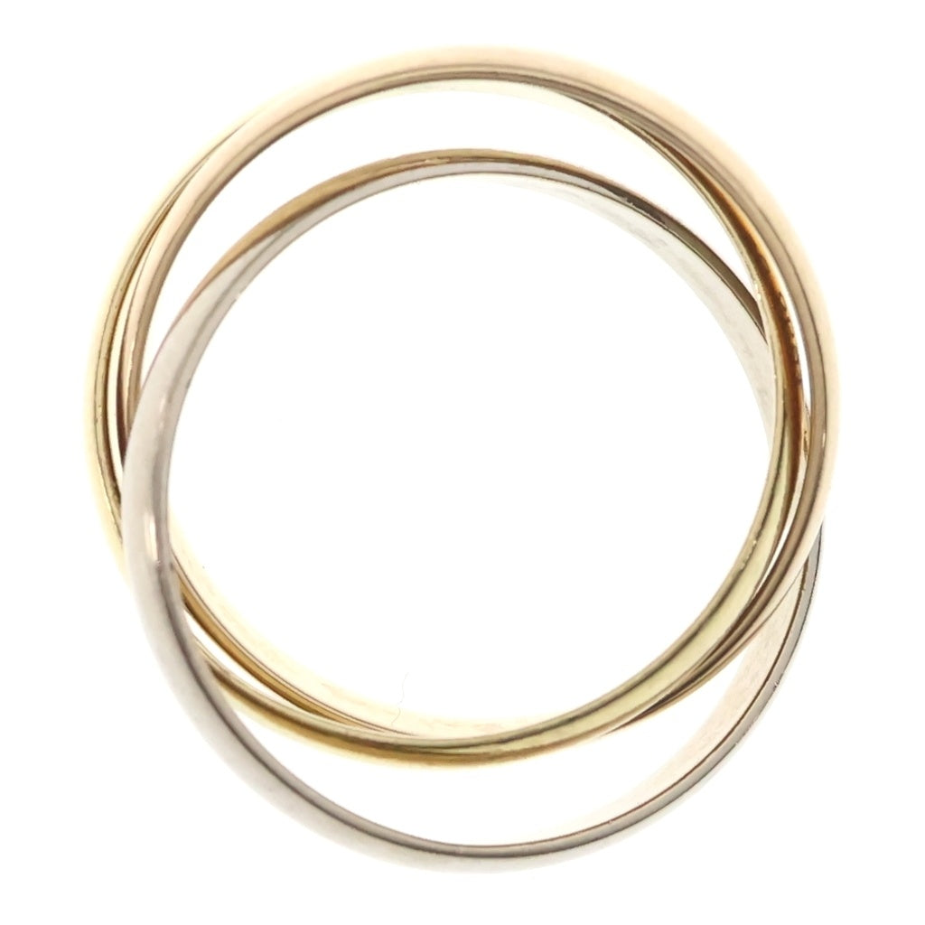 Cartier(カルティエ) トリニティ リング イエローゴールド×ホワイトゴールド×ピンクゴールド 750YG/WG/PG #49