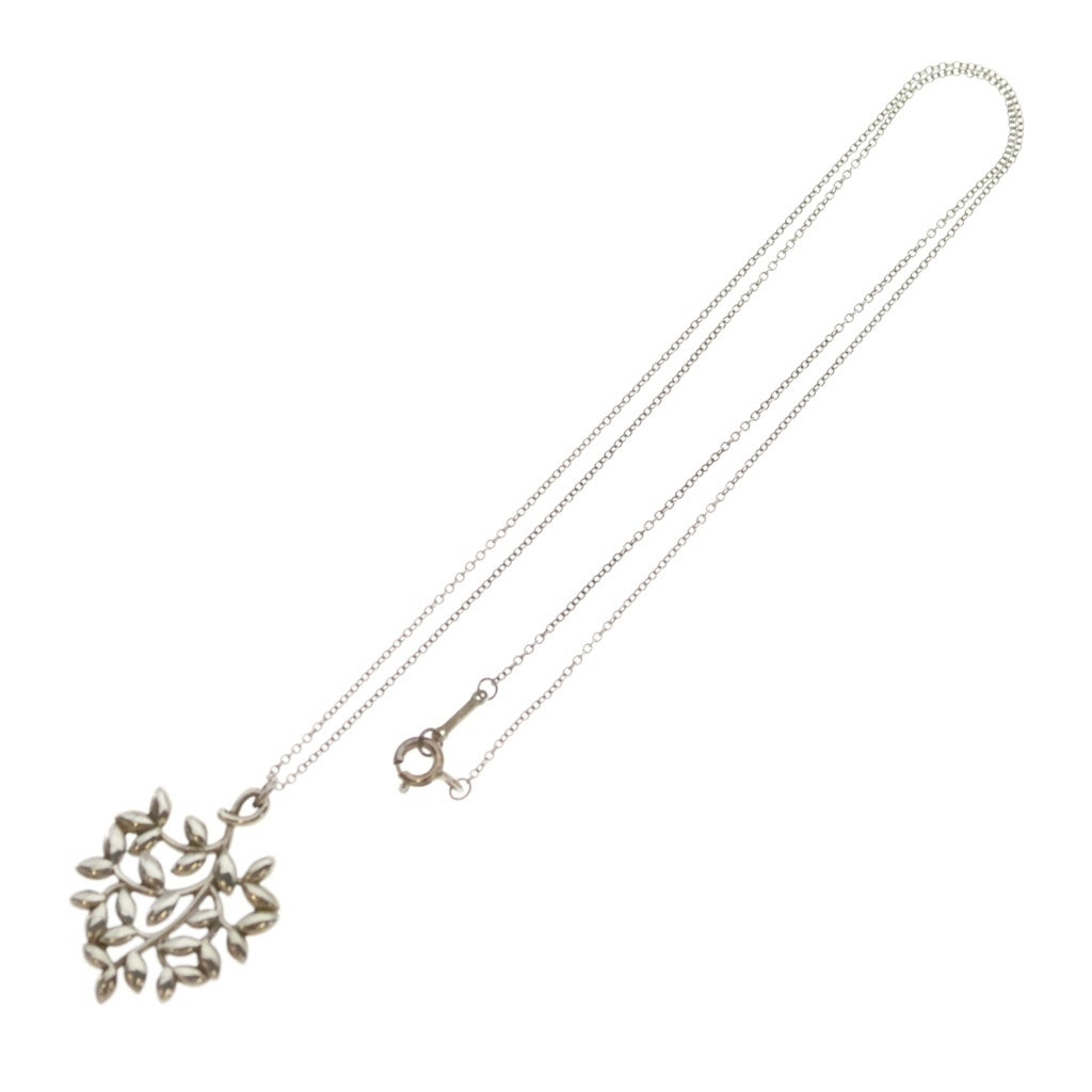 TIFFANY & Co.(ティファニー) パロマピカソ オリーブリーフ ペンダント SV925 シルバー 4.1g レディース