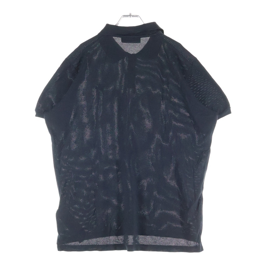 DSQUARED2(ディースクエアード) ポロシャツ 半袖 Tシャツ カットソー メッシュ ブラック S74GL0060 S24276