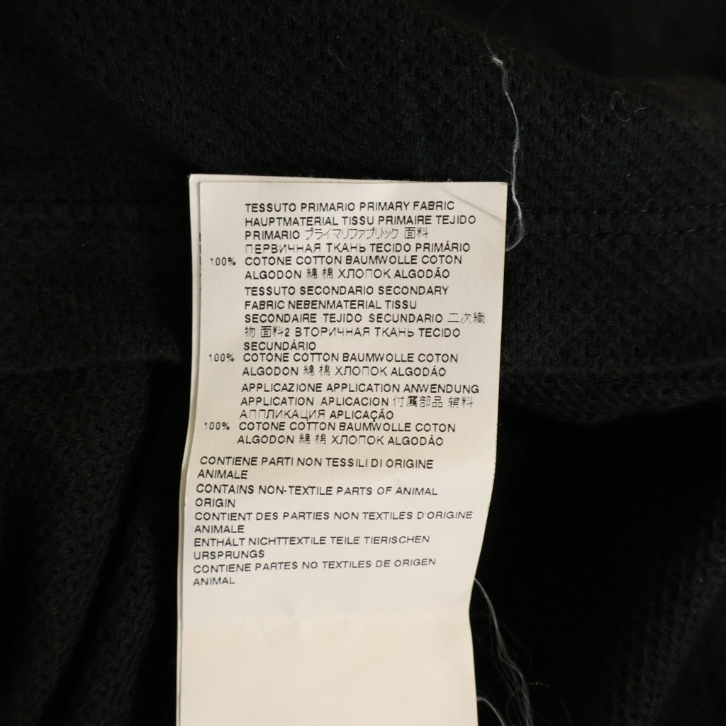 DSQUARED2(ディースクエアード) ポロシャツ 半袖 Tシャツ カットソー メッシュ ブラック S74GL0060 S24276